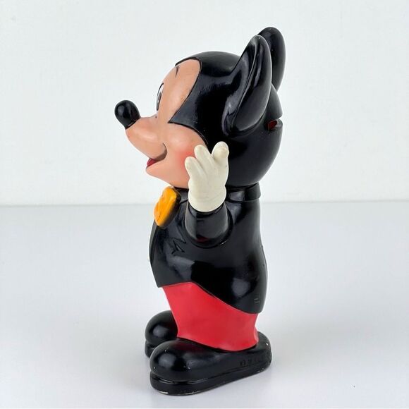 Mickey Mouse Bank Walt Disney Plastic Coin Bank Vintage 1970's - Picture 3 of 10